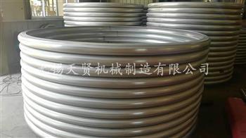 半圓管使用輥壓工藝的過程